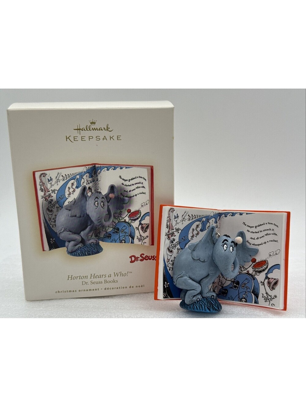 2008 Hallmark Keepsake Ornament - Horton Hears a Who - Dr. Seuss Books